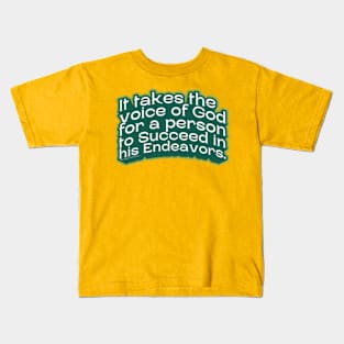 Voice of God Kids T-Shirt